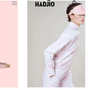 Hadjio pink visor